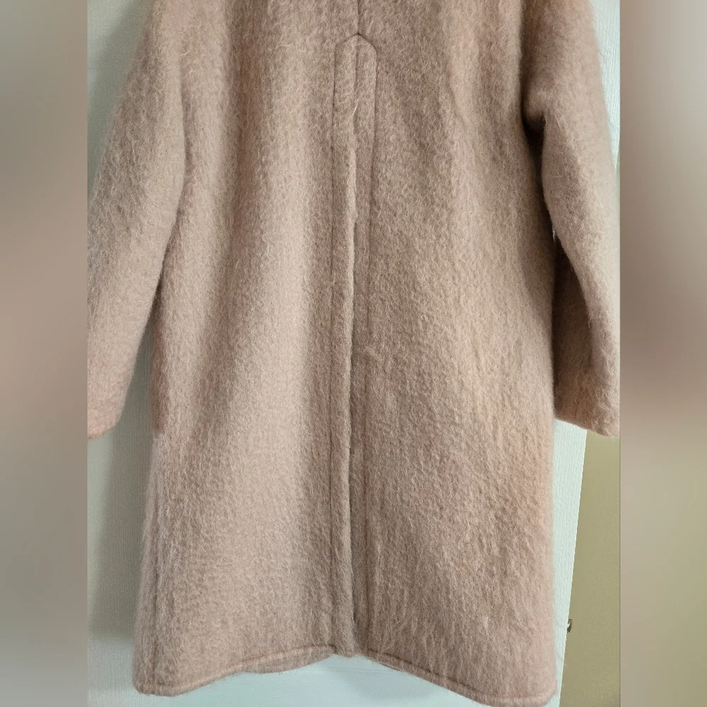Elegant Pink Women's Coat - Picture 14 of 14
